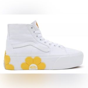 SK8-Hi Tapered Stackform - women // daisy // all white